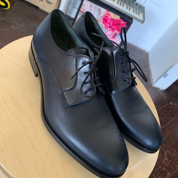 Lanvin oxfords in blue leather size 7 mens - Picture 3 of 10